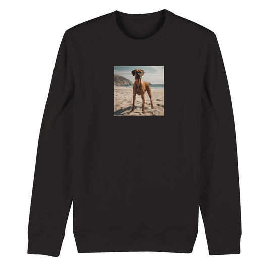 RR Sandy Beach Organic Unisex Crewneck Sweatshirt Collection