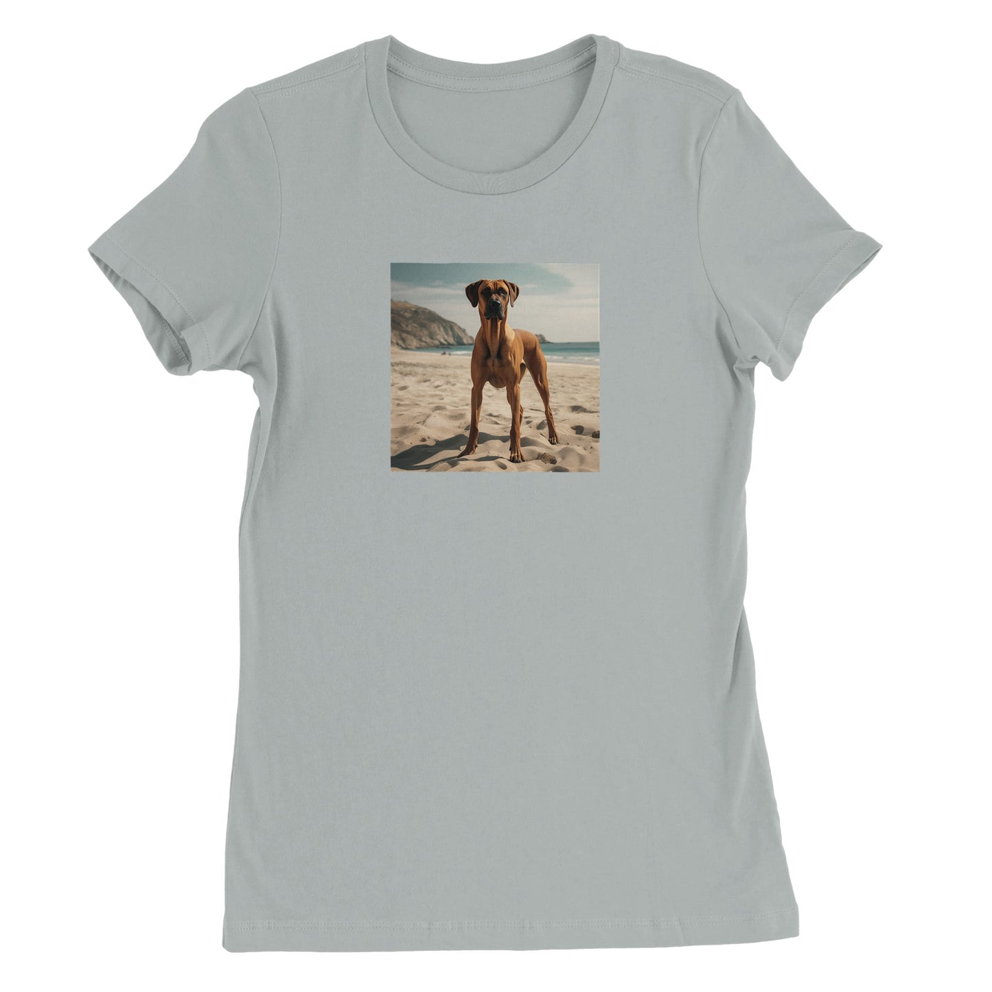 RR Sandy Beach Premium Womens Crewneck T-shirt Collection